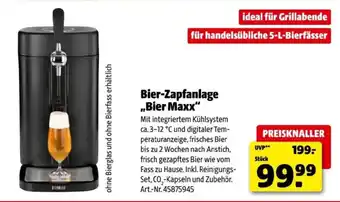 Bier-Zapfanlage ,,Bier Maxx