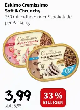 Der Grissemann Eskimo Cremissimo Soft & Chrunchy Angebot