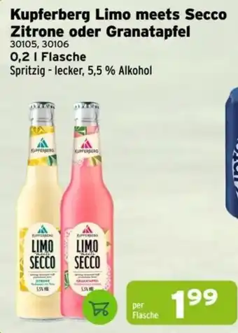 Kupferberg Limo meets Secco