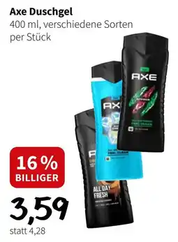 Der Grissemann Axe Duschgel Angebot