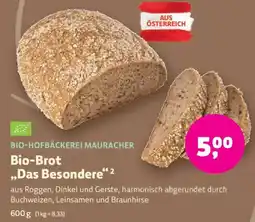 Denn's Biomarkt Bio-Brot ,,Das Besondere Angebot