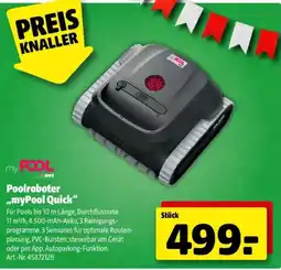 Hagebau Poolroboter ,,myPool Quick Angebot
