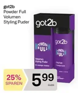 Bipa got2b Powder Full Volumen Angebot