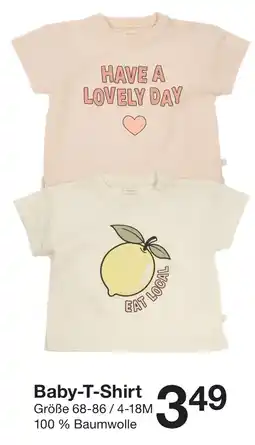 Zeeman Baby-T-Shirt Angebot