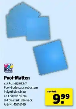 Hagebau Pool-Matten Angebot