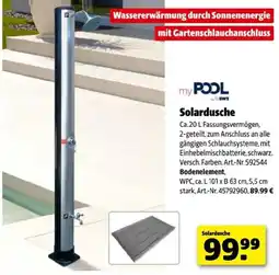 Hagebau Solardusche Angebot