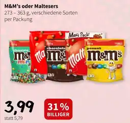Der Grissemann M&M's oder Maltesers Angebot