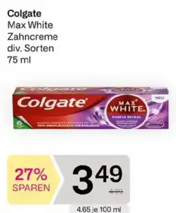 Bipa Colgate Max White Angebot