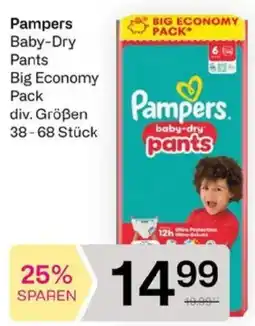 Bipa Pampers Baby-Dry Pants Big Economy Angebot