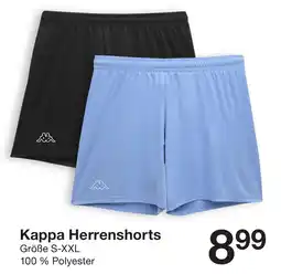 Zeeman Kappa Herrenshorts Angebot