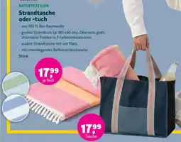 Denn's Biomarkt Strandtasche oder -tuch Angebot