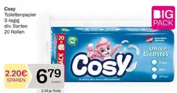 Bipa Cosy Toilettenpapier Angebot