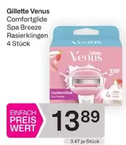 Bipa Gillette Venus Comfortglide Spa Breeze Rasierklingen Angebot