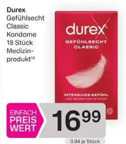 Bipa Durex Gefühlsecht Classic Kondome Angebot