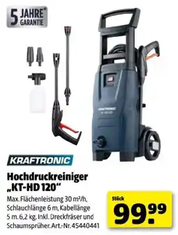 Hagebau Hochdruckreiniger ,,KT-HD 120 Angebot