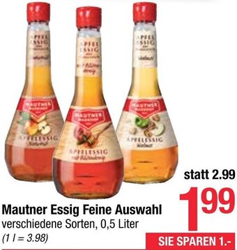 Maximarkt Mautner Essig Feine Auswahl Angebot