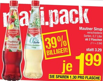 Maximarkt Mautner Sirup Angebot