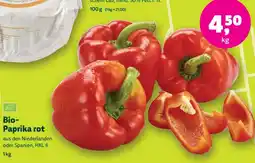 Denn's Biomarkt Bio- Paprika rot Angebot