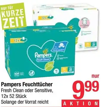 Maximarkt Pampers Feuchttücher Angebot