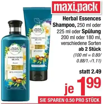 Maximarkt Herbal Essences Shampoo Oder Spülung Angebot