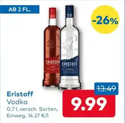 T&G Eristoff Angebot