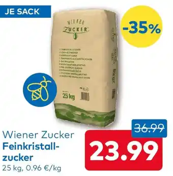 Wiener Zucker Feinkristall- zucker
