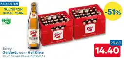 T&G Goldbräu oder Hell Kiste Angebot