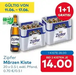 T&G Zipfer Märzen Kiste Angebot