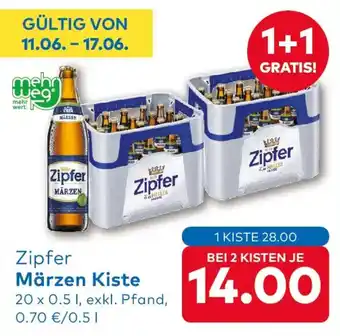T&G Zipfer Märzen Kiste Angebot