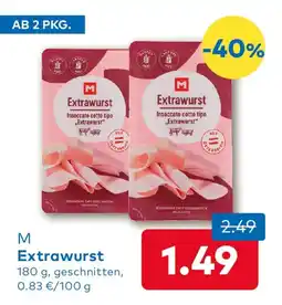 T&G M Extrawurst Angebot