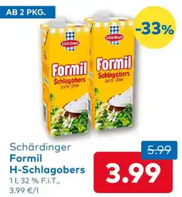 T&G Schlagobers Formil H-Schlagobers Angebot