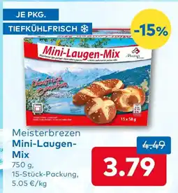 T&G Meisterbrezen Mini-Laugen- Mix Angebot