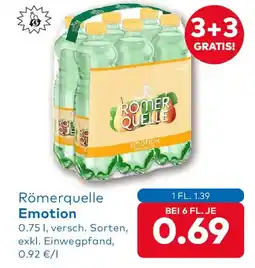 T&G Römerquelle Emotion Angebot