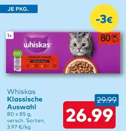 T&G Whiskas Klassische Auswahl Angebot