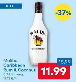 T&G Malibu Caribbean Rum & Coconut Angebot