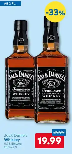 T&G Jack Daniels Whiskey Angebot