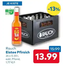 T&G Rauch Eistee Pfirsich Angebot