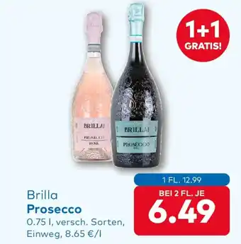 T&G Brilla Prosecco Angebot
