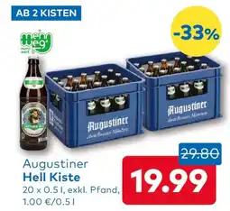 T&G Augustiner Hell Kiste Angebot