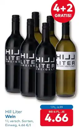 T&G Hill Liter Wein Angebot