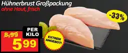 Wurstico Hühnerbrust Groẞpackung ohne Haut, frisch Angebot