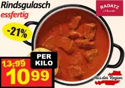 Wurstico Rindsgulasch essfertig Angebot