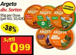 Wurstico Argeta div. Sorten Angebot