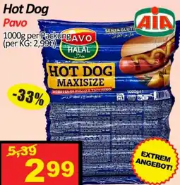 Wurstico Hot Dog Pavo Angebot