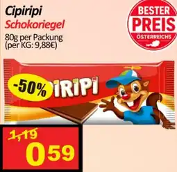 Wurstico Cipiripi Schokoriegel Angebot