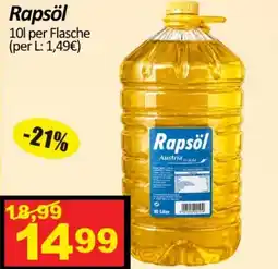 Wurstico Rapsöl 101 per Flasche Angebot