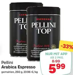 MPreis Pellini Arabica Espresso Angebot