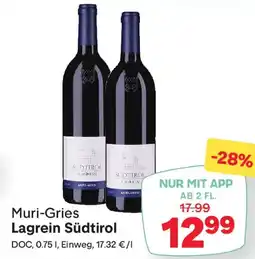 MPreis Muri-gries südtirol lagrein Angebot