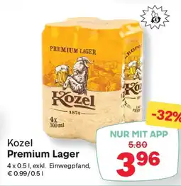 MPreis Kozel Premium Lager Angebot