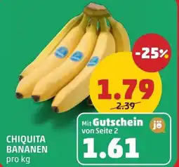 PENNY Chiquita bananen Angebot